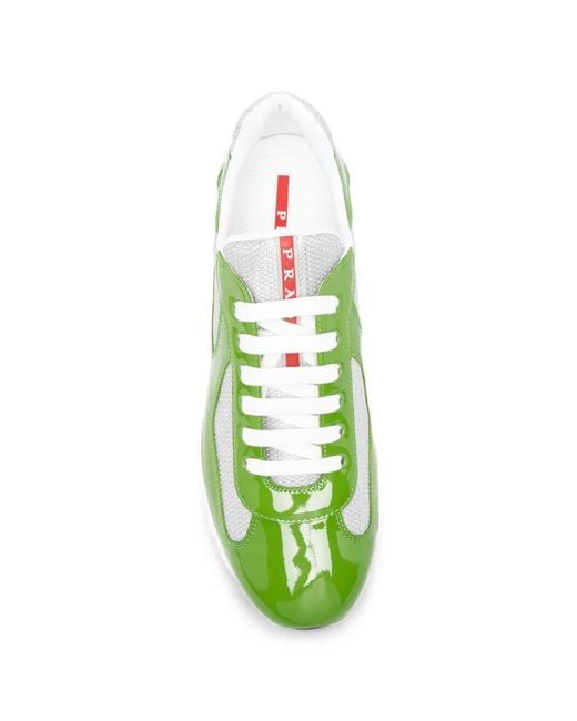 Prada Green Trainers for men