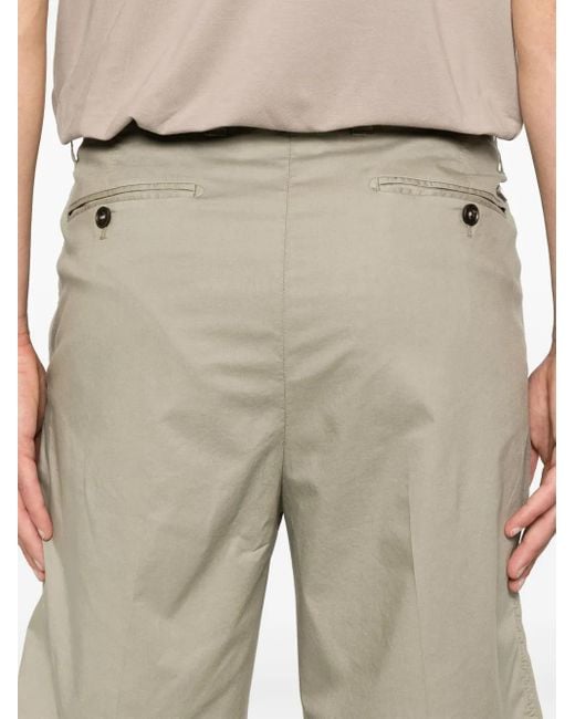Corneliani White Cotton-Blend Shorts for men