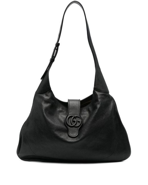 Grand sac porté épaule Aphrodite Gucci en coloris Black