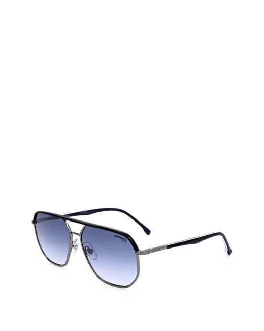 Carrera Blue Pilot-Frame Sunglasses for men