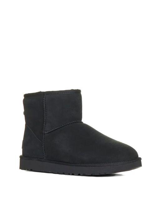 Ugg Black Classic Mini Ii Ankle Boots