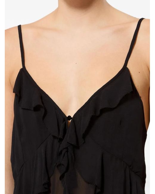 Isabel Marant Black Briara Top