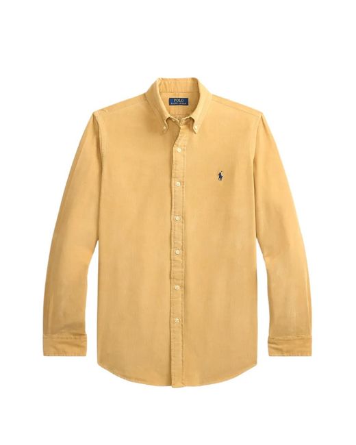 Polo Ralph Lauren Metallic Custom Fit Corduroy Shirt for men