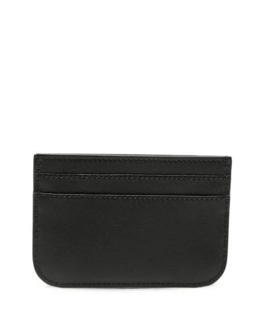 Fendi Black Ff-Plaque Wallet