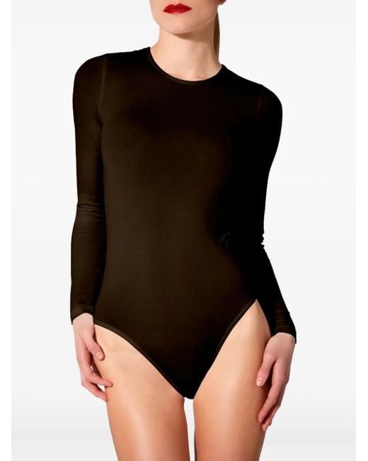 Wolford Brown Berlin Bodysuit