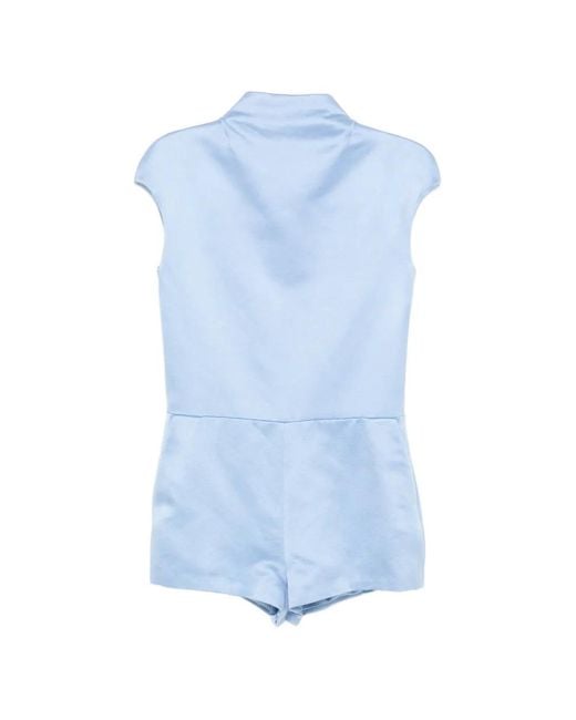 Tom Ford Blue Short Jumpsuit