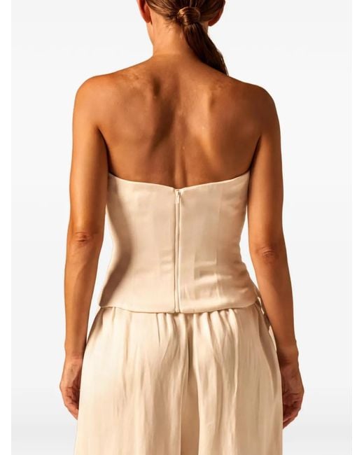 JBQ White Strapless Top