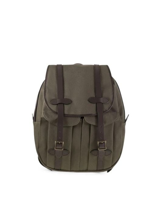 Filson Gray Large Rugged Twill Backpack for men