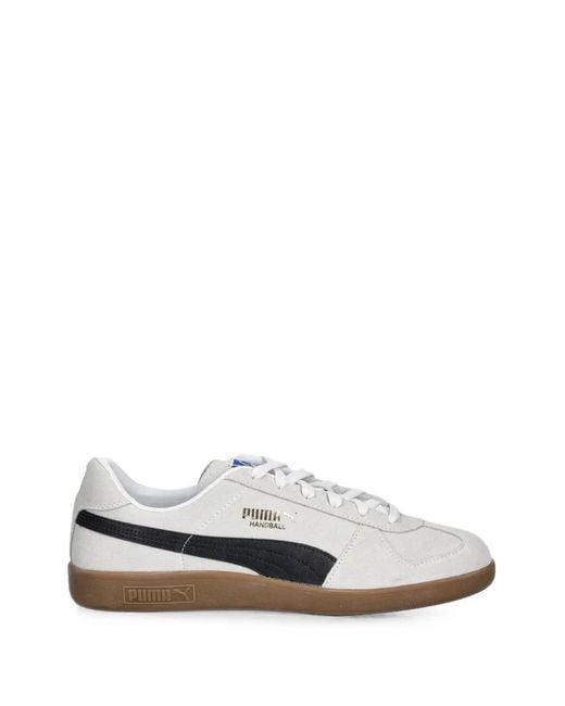 PUMA White Handball Sneakers for men