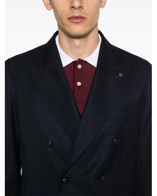 Tagliatore Blue Jacket for men