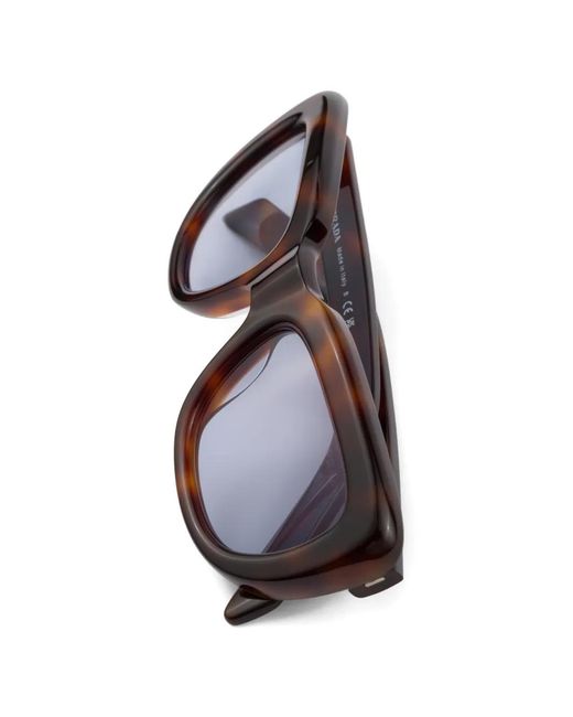 Prada Brown Eyewear Collection Sunglasses