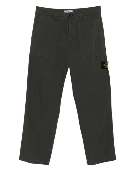 Stone Island Gray Pant Loose for men