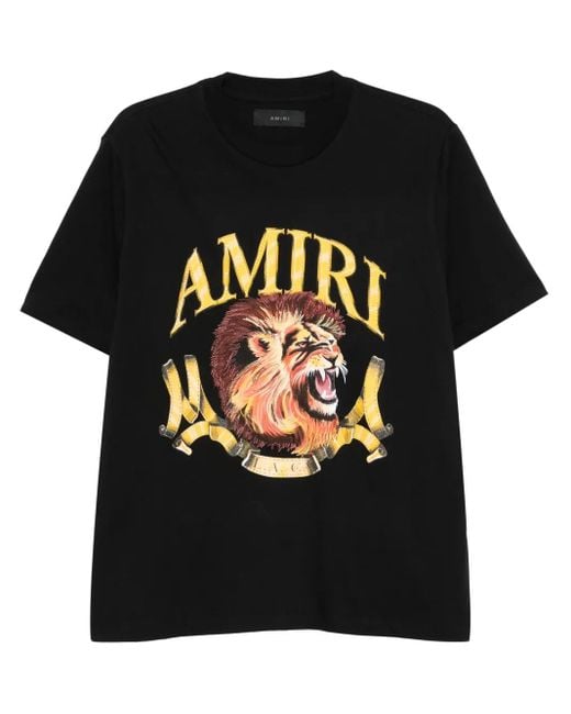 Amiri Black Lion T-Shirt for men