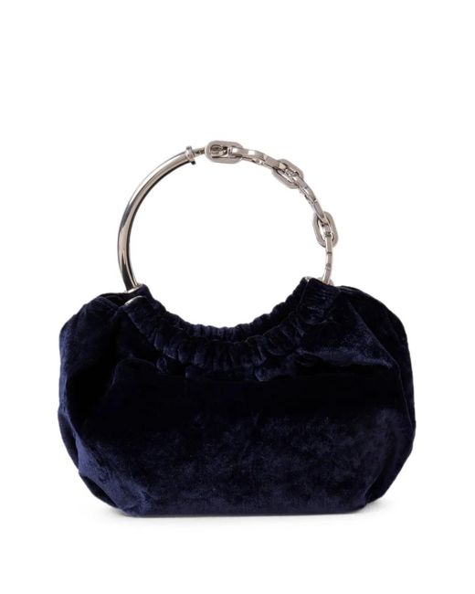 Mulberry Blue Pimlico Chain-Handle Tote Bag
