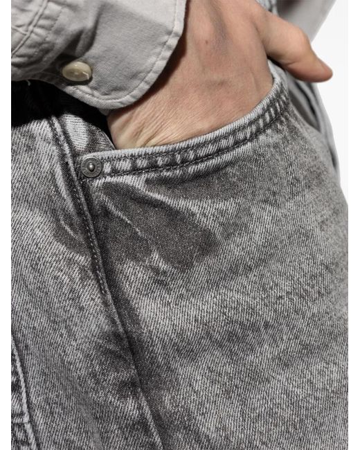 AllSaints Gray Lenny Jeans for men