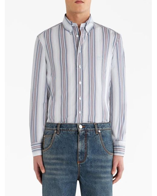 Etro Blue Shirts for men