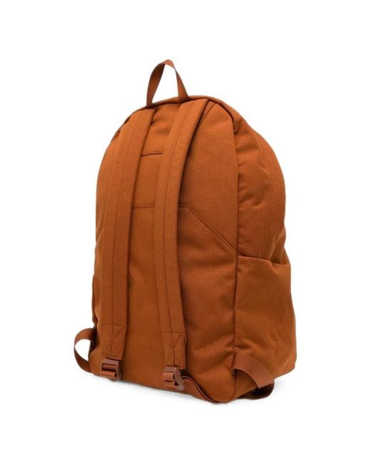 Visvim Brown Logo-Patch Backpack for men