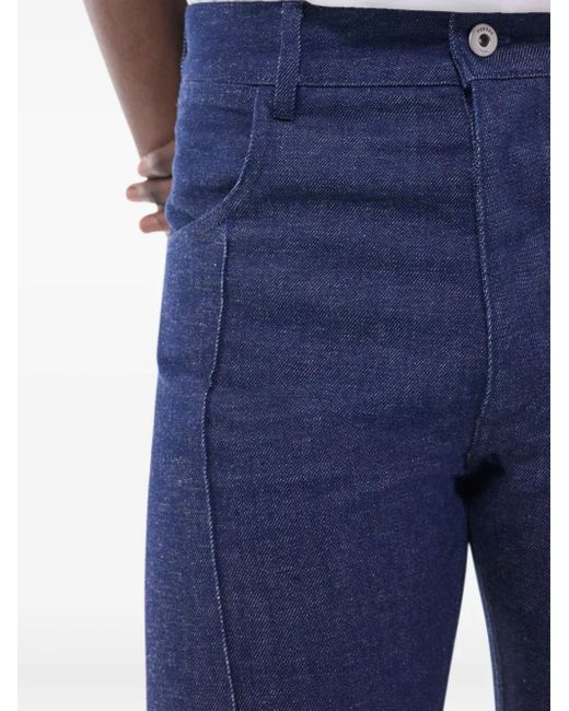 Fursac Blue Bootcut Jeans for men