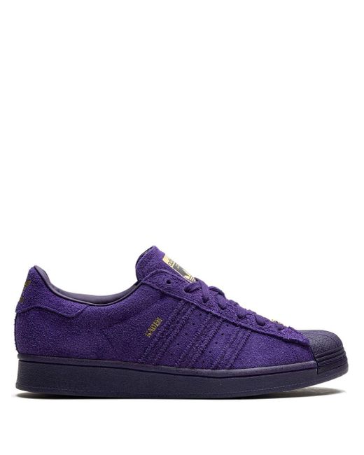 Adidas X Kader Superstar Adv "sylla Dark Purple" Sneakers for men