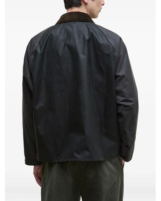 Chaqueta Con Diseño Patchwork Barbour de color Black
