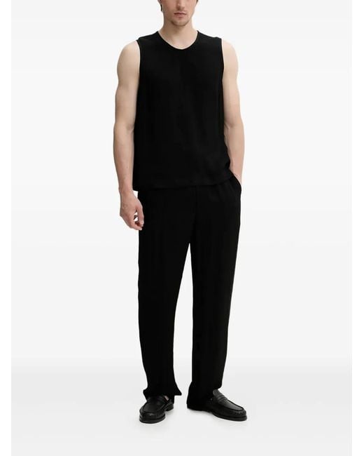 Nanushka Black Drawstring Trousers for men