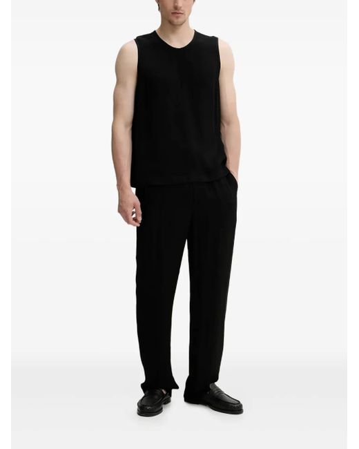 Nanushka Black Drawstring Trousers for men