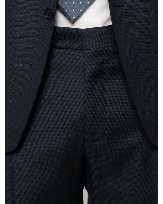 Canali Blue Two-Button Suit for men