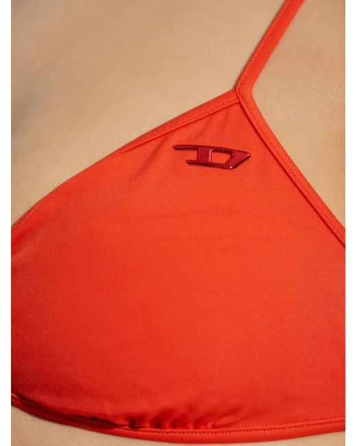 DIESEL Red Haut De Bikini Cloudy
