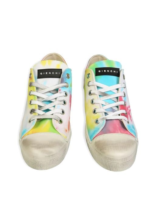 METAL GIENCHI X Jean Michel Batik-Sneakers in Yellow für Herren