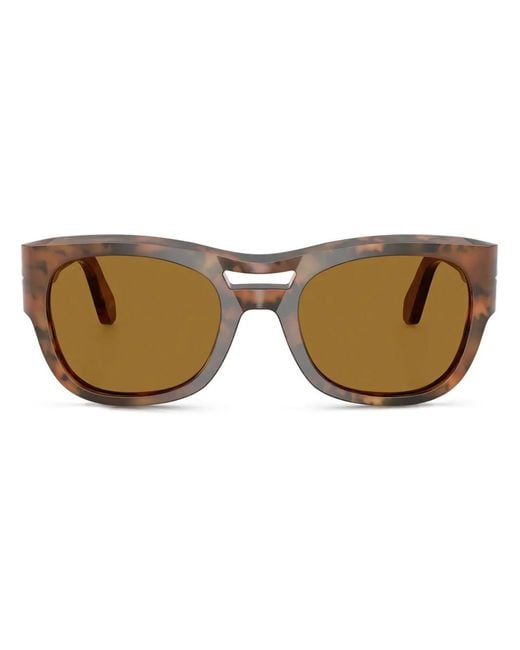 Persol Brown Square-Frame Sunglasses