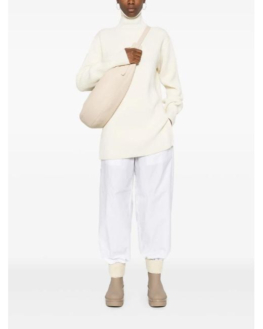 Jil Sander White Sweaters