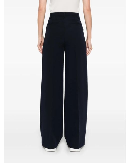 Pantalones Anchos Herno de color Blue