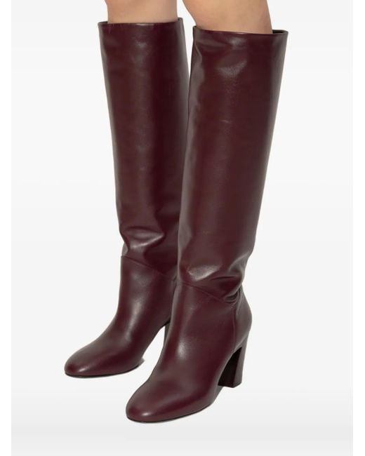DSquared² Brown 85Mm Twin Block-Heel Boots