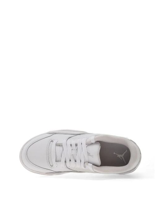Nike White Flight Court Low-Top Sneakers for men