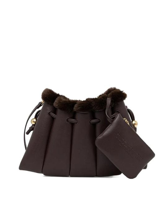 THEMOIRÈ Brown Trim-Detail Cross Body Bag
