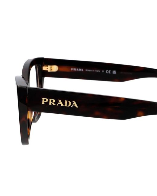 Prada Brown Cat-Eye Glasses