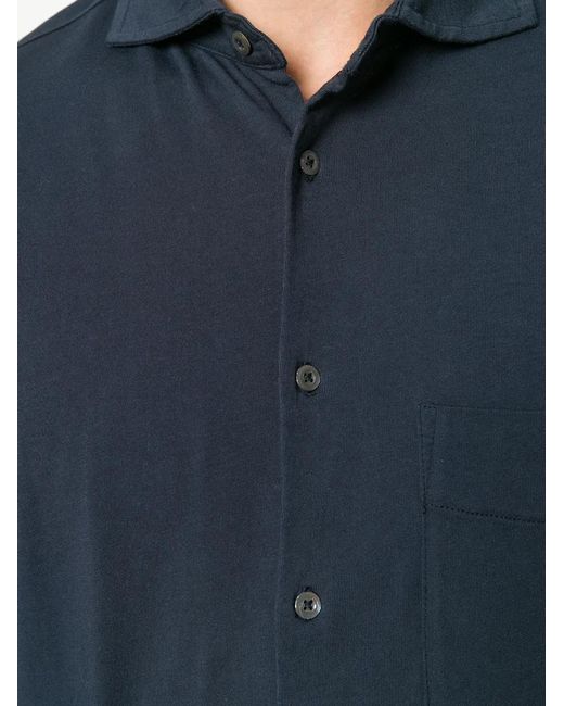 Aspesi Blue Slim Fit Shirt for men