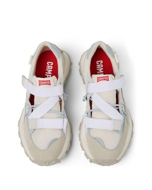 Camper White Drift Trail Touch-strap Sneakers