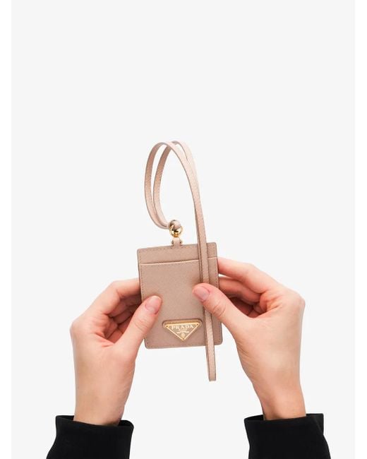 Prada Pink Logo Plaque Mini Bag