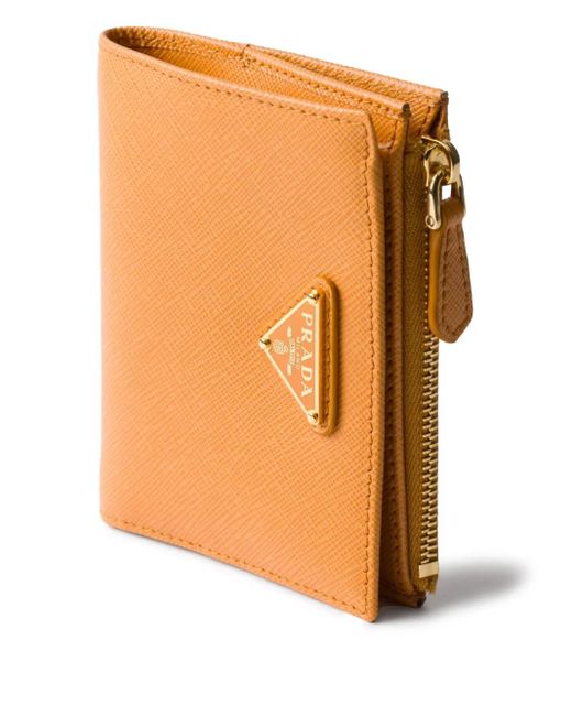 Prada Women Portafoglio Piccolo In Saffiano