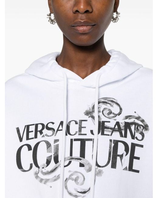 Versace ロゴ パーカー White
