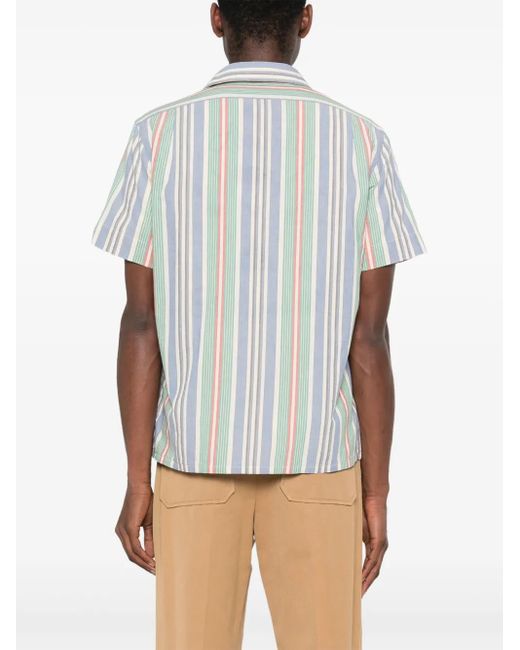 Polo Ralph Lauren Blue Striped Shirt for men