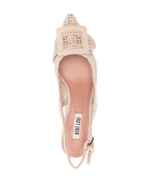 Bibi Lou Pink 55Mm Dalila Slingback Ballerina Shoes