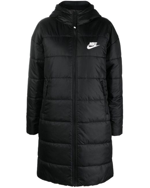 Nike Sportswear Therma-fit Repel Coat in Black | Lyst