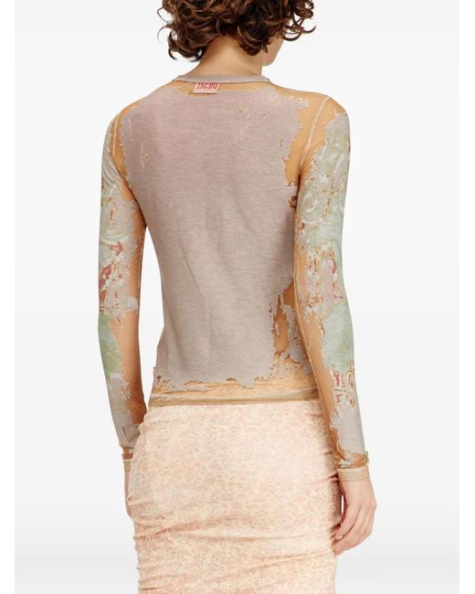 DIESEL White Cardigan Top