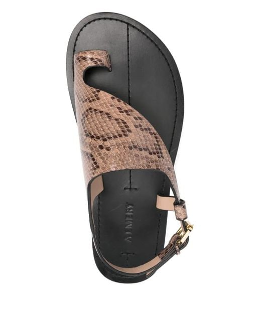 A.Emery Milne Sandalen in het Brown