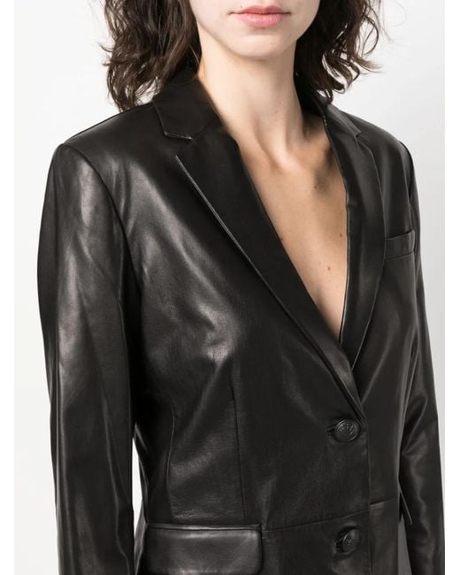 Rag & Bone Black Einreihiger Blazer