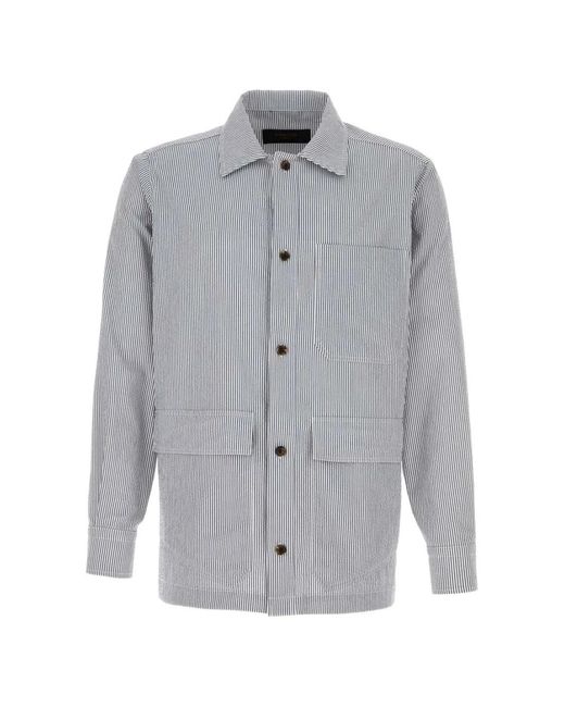 Paltò Gray Veste À Trois Poches for men