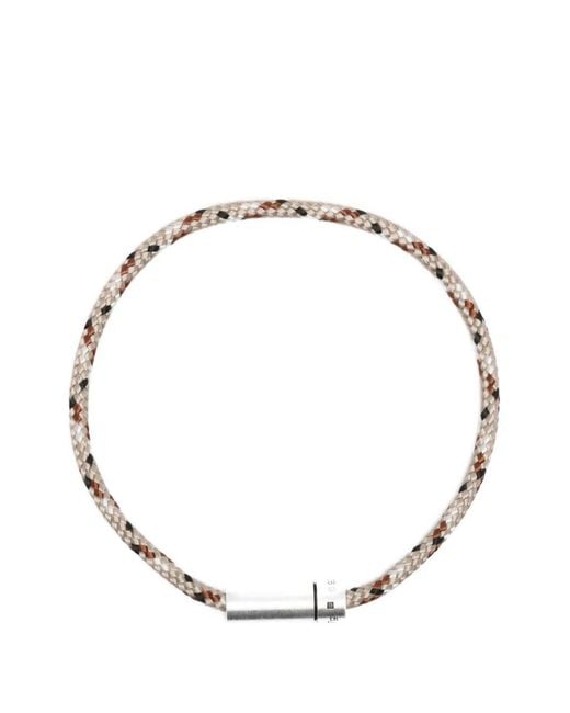 Le Gramme Metallic Bracelet Nato for men