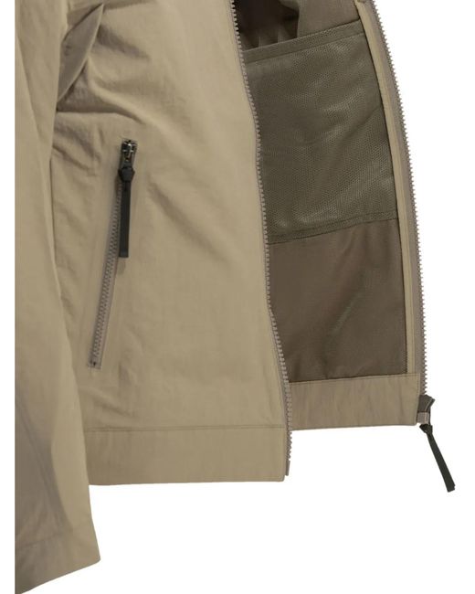 Goldwin Natural Zip-Up Panelled Convertible Jacket
